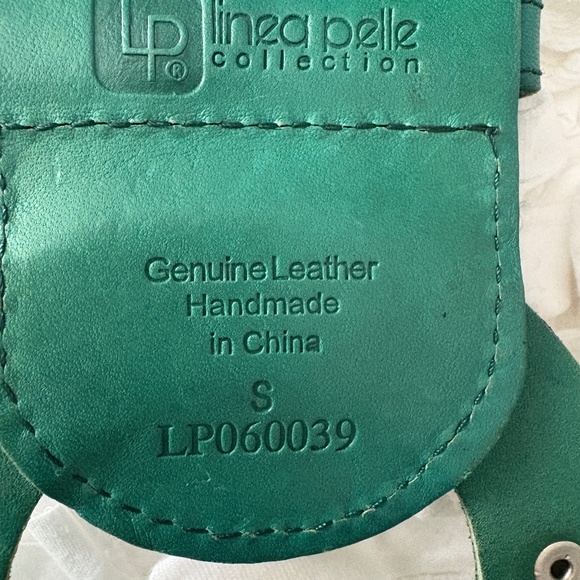 Linia Pele Collection Leather Lower Waist Belt #Luxury